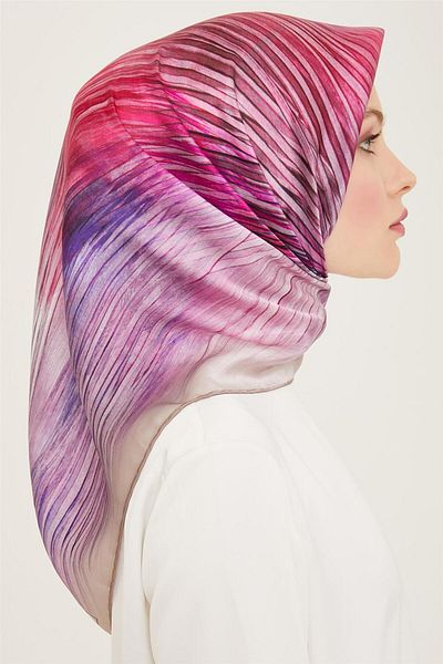 Armine Twill Silk Scarf 24Ya9143 7 34