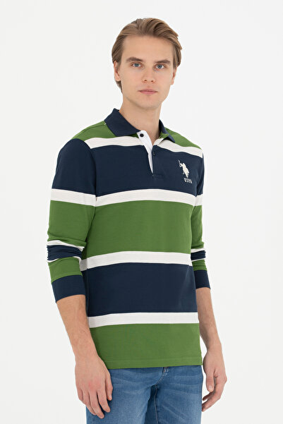 U.S. Polo Assn. Men's Green Sweatshirt 50270886 -Vr054