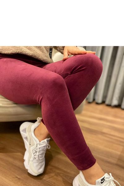 Altınay Full Stretchy Velvet Leggings with Elastic Waist