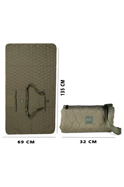 PRAY Prayer Bag Çantaya Dönüşebilen Katlanır Taşınabilir Seccade