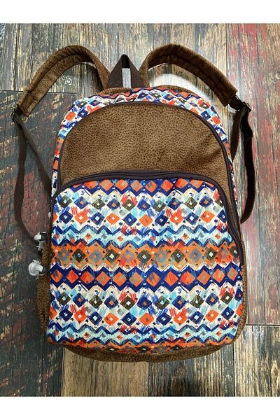 Street Bag Ethnic Authentic Bohemian Αδιάβροχο Φαρδύ Ορθοπεδικό Σακίδιο πλάτης 3 θέσεων
