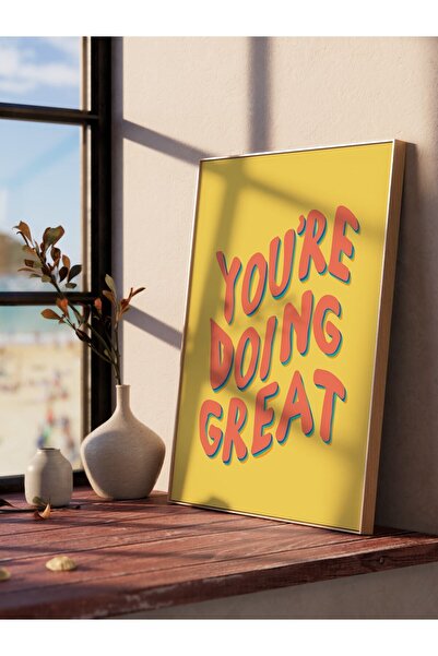 Postifull Estetik Duvar Tablosu - Duvar Posteri - Yazı Sanatı Duvar Dekoru - ...