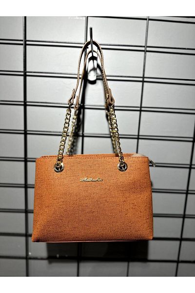 Matthew Cox T772 Orange Camel Women's Handbag