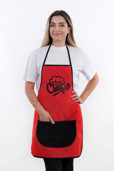 sevilya Wellsoft Liquid Proof Waterproof Kitchen Apron with Pockets