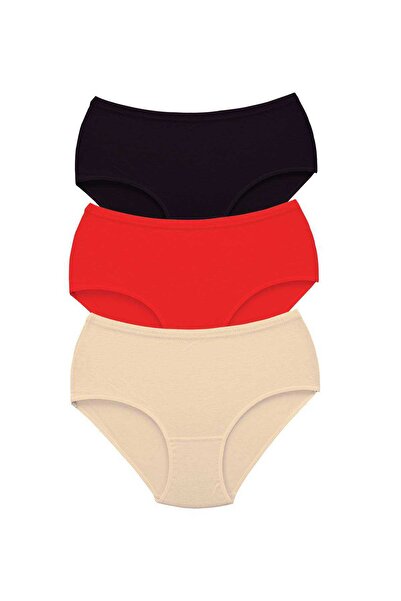 Rose La Belles الجملة 3 قطع عالية الخصر باتو سراويل نسائية مطاطية سميكة - S1