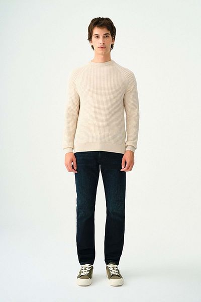 Loft Ανδρικό μπεζ πουλόβερ - LF2037260 - L Boy - ST07805-BEIGE-L