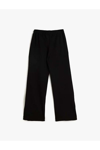 Koton Pantaloni negri pentru fete 5WKG40209AK