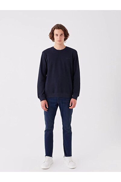 LC Waikiki LCW Велосипедний комір, довгі рукави, принт, чоловічий світшот