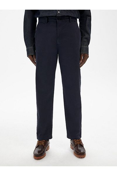 Ltb Άνετο παντελόνι Navy Blue με υφή