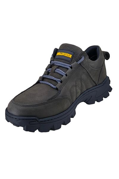 Bulldozer Δερμάτινα παπούτσια εξωτερικού χώρου Anthracite Nubuck - 240070