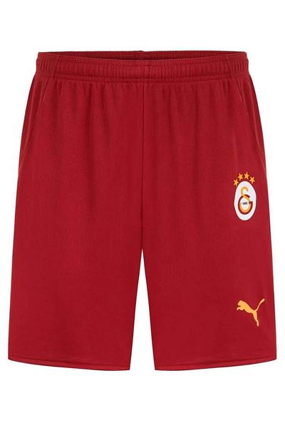 Puma Galatasaray Sk Gsk Home Shorts 24/25 Erkek Futbol Şortu KIRMIZI