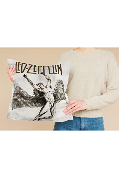 owl bag Metal muzički bend Led Zeppelin Sa deznom kvadrat Jastuk KUĆIŠTE