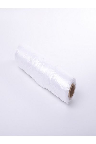 Cyberderm 200 Pieces Large Size Hırır Manav Bag - 1 Parcel Matte Roll Athlete Bag 28X51 cm