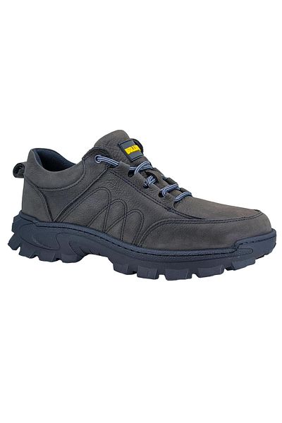 Bulldozer Δερμάτινα παπούτσια εξωτερικού χώρου Anthracite Nubuck - 240070