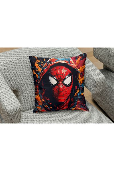 owl bag Square Pillow Case with Spiderman Art Pattern