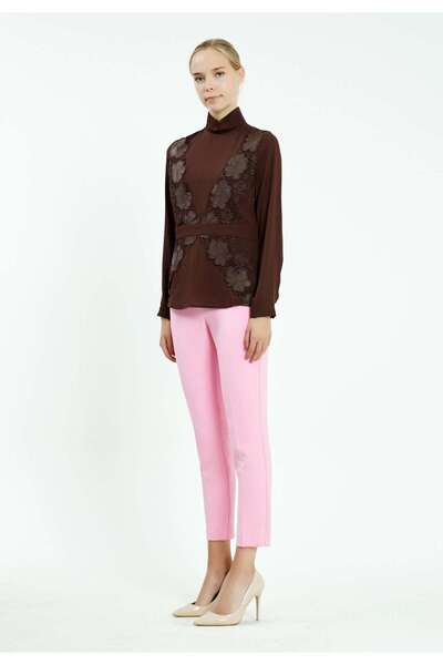 istanmall ΜΑΚΡΥΜΑΝΙΚΗ ΜΠΛΟΥΖΑ ΜΕ ΛΟΥΛΟΥΔΙΑ REGULAR SER21364KHV