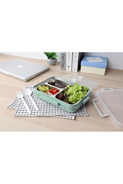 ORCHID SUPERLOCK SS LUNCH BOX WITH CUTLERY 850 ML