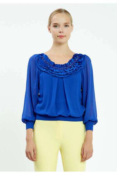 istanmall BLUZĂ REGULARĂ CU MÂNĂ LUNGĂ SER16152SAK