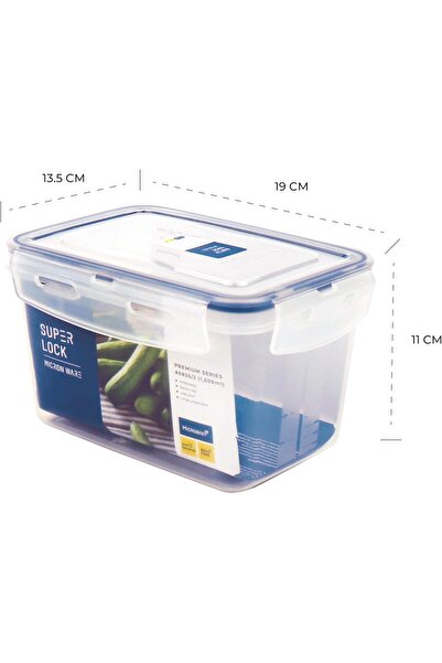 ORCHID MICRONWARE SUPERLOCK RECTANGLE STORAGE 1500 ML