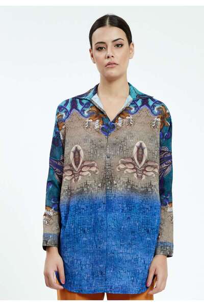 istanmall BLUZĂ REGULARĂ CU MÂNERE LUNGĂ SER18695SAK