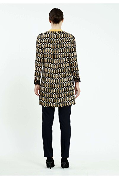 istanmall Туніка з довгими рукавами та графічним візерунком - SER25399SAF