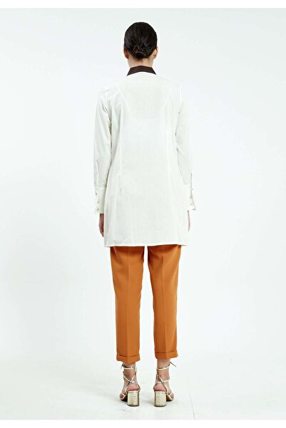 istanmall ДОВГОРУКА ОДНОТОННА ТУНІКА REGULAR SER23380EKK