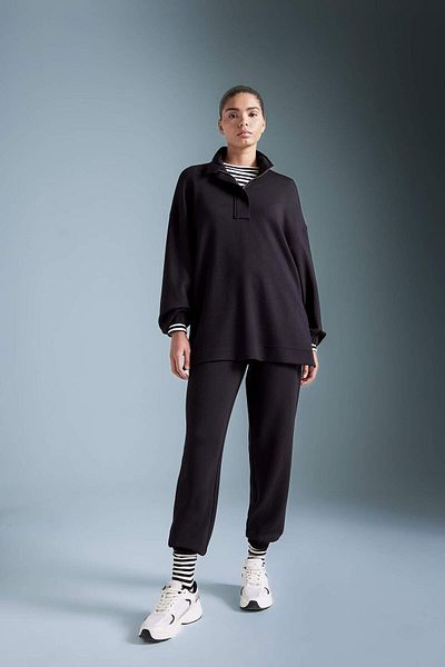DeFacto Fit Sportsman Jogger tepláková súprava - Estetický modal s dvojitým vreckom B1794ax24au