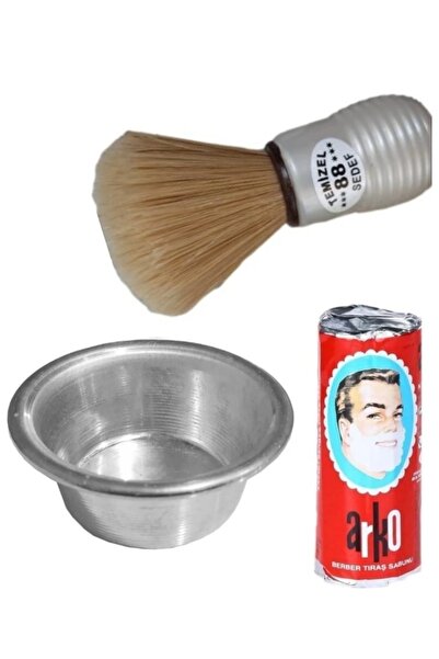 alfa kurt Sakal tıraş seti fırçası tası kıremi