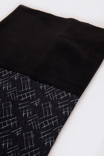 DeFacto Men's Patterned Fleece Inside Scarf A9761Ax24Wn