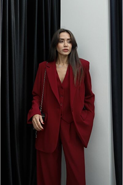 Havoş Μπουφάν Claret Red Shannon με επένδυση Blazer