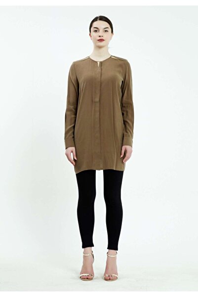 istanmall Long Sleeve Striped Shirt - Regular Fit Ser23474Syh