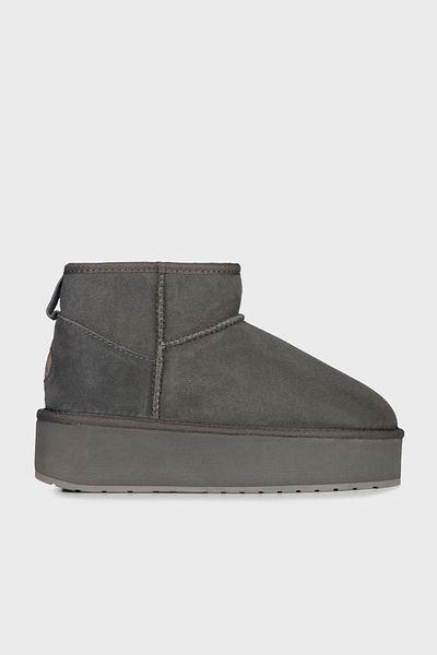 EMU Australia STINGER MICRO FLATFORM-CHARCOAL Stiefel