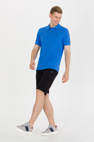 U.S. Polo Assn. Erkek Siyah Örme Şort 50263258-VR046