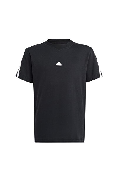 adidas Hr6308-c U Fı 3s T &amp; Παιδικό μπλουζάκι μαύρο