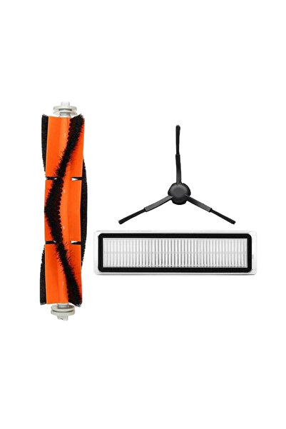 Roborge Dreame D9 Pro Robot Vacuum Cleaner Compatible Set of 3 Spare Parts