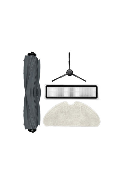 Roborge Set de 4 piese de schimb compatibile cu aspiratorul robot Dreame Bot ...