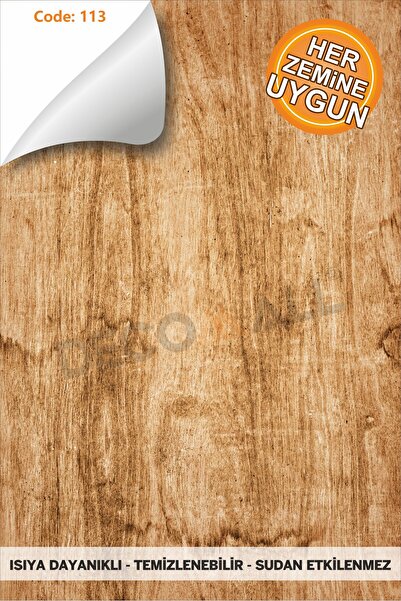 DECOMALL Code 113 Suya Dayanıklı Mutfak Banyo Zemin Mermer Mobilya Fayans Folyo Kaplama