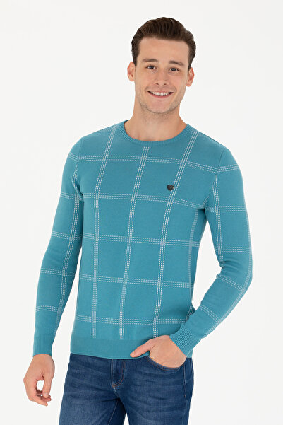 U.S. Polo Assn. Pulover Petrol pentru bărbați 50272088 -VR102