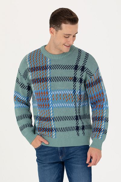 U.S. Polo Assn. Men's Mint Sweater 50270969 -Vr090