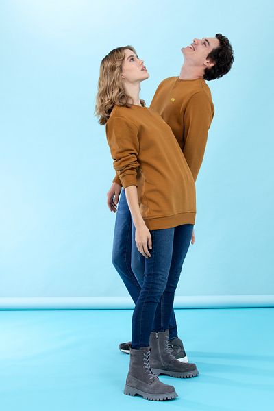 U.S. Polo Assn. Цветен суичър с кръгло деколте Kokonut - 50276089-VR153