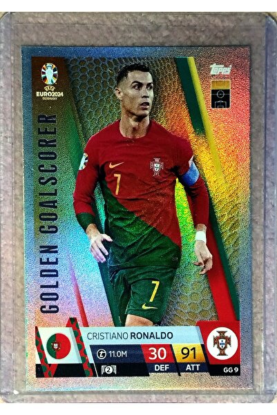 Topps كريستيانو رونالدو جولدن جولدسميث