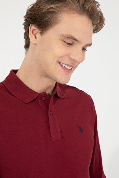 U.S. Polo Assn. Ανδρικό φούτερ Cherry Basic 50253121-VR223