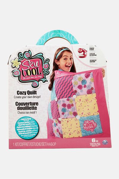 Sew Cool Cool Maker Quilt Sewing Kit, Pink Combo