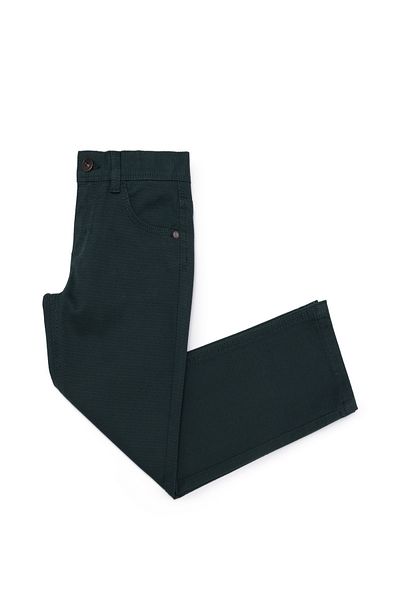 U.S. Polo Assn. Boy's Dark Green Canvas Pants 50253376 -Vr079