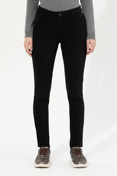 U.S. Polo Assn. Women's Black Toothpick Fit Pants 50253899 -Vr046