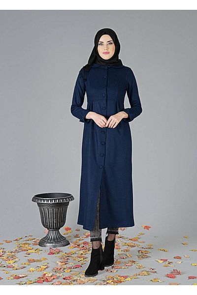TRENDTESETTÜR 9011 Μοντέλο Παλτό με κουμπιά γιακά μωρού