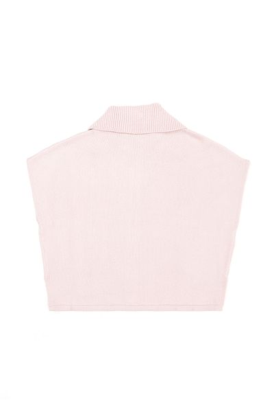 U.S. Polo Assn. Girl's Pink Knitwear Poncho 50254390 -Vr167