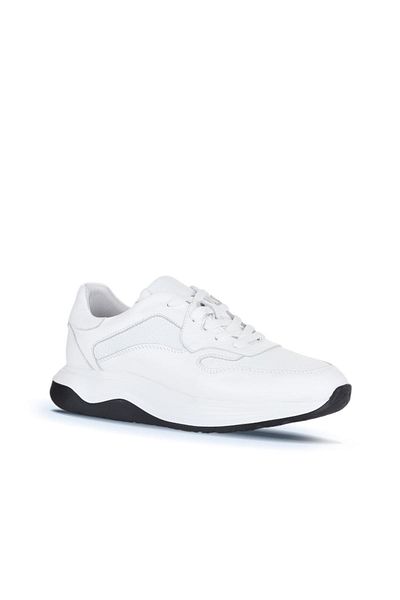 Bueno Shoes Λευκά δερμάτινα-flotter Ανδρικά αθλητικά παπούτσια 16ma8161