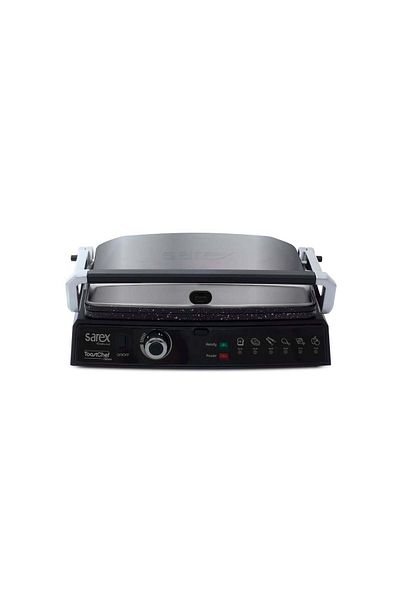 Sarex Sr-3411 Toastchef Silver Grill and Toaster