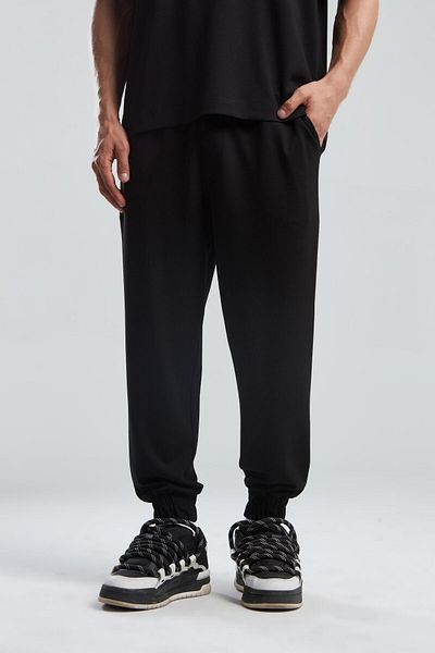 BENMANAJ Ανδρική μαύρη φούτερ Jogger